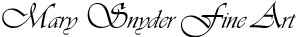 logo mary snyder fine art