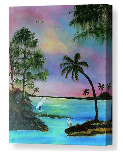 Gulf Coast Sunset canvas print