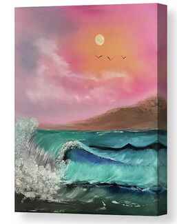 ​​High Surf&nbsp; Sunset